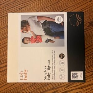 TushBaby Strapless Baby Hipseat - Gray
